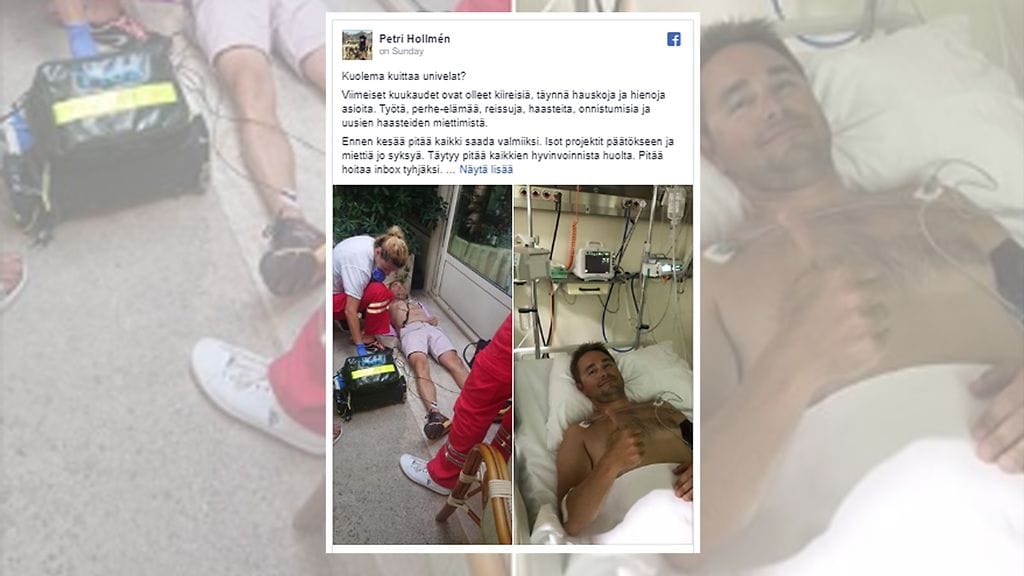 Petri kirjoittaa päivityksessään kokemuksistaan,