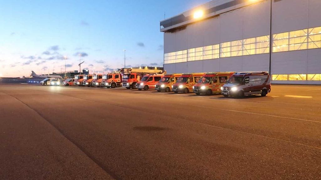 Pelastusorganisaatio oli valmiudessa 17 pelastusyksikköä ja 5 
ensihoitoyksikköä.