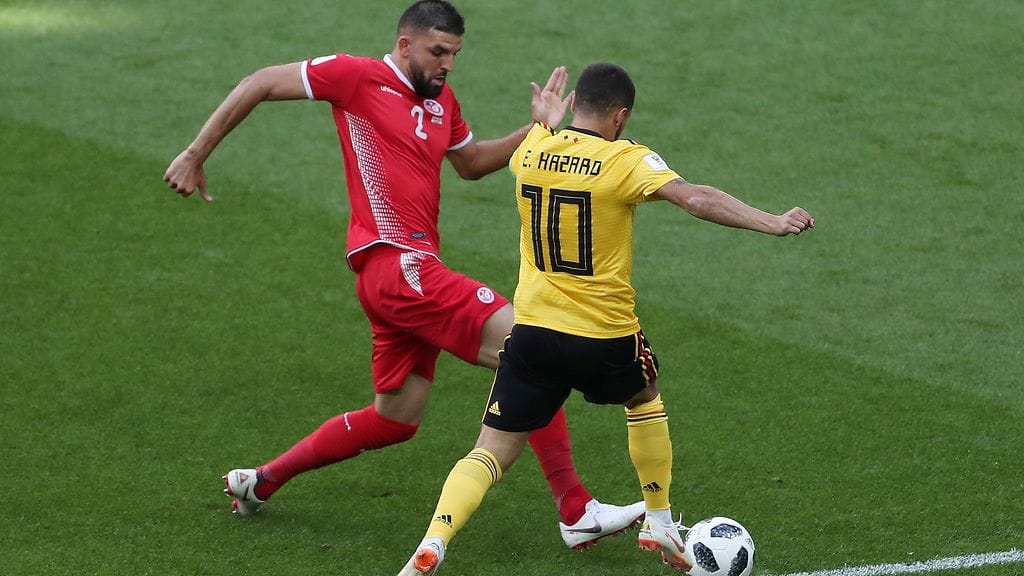 Tästä tilanteesta Belgialle tuomittiin rangaistuspotku.