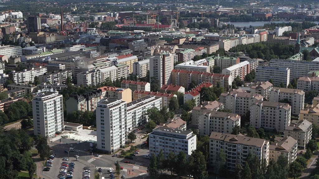 Kuvituskuvaa Tampereen keskustasta.