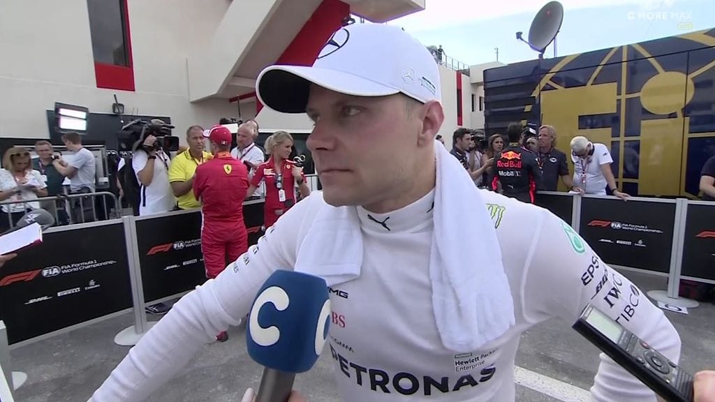 Valtteri Bottas kommentoi Sebastian Vettelin rangaistusta Ranskan GP:n jälkeen.