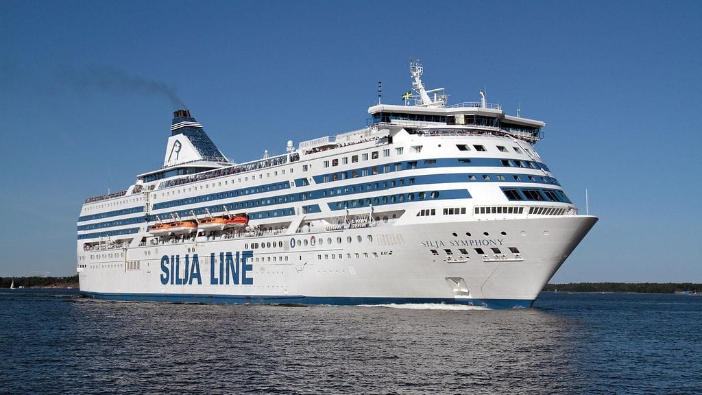 Tapaus sattui Silja Symphonylla maanantaina. Arkistokuva.