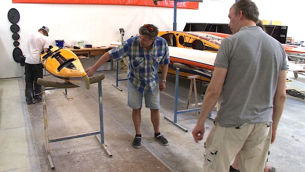 ylänen ja aartsen ja kajakit