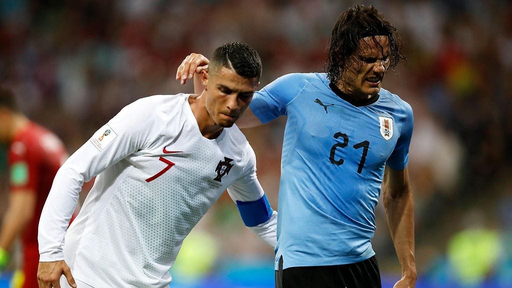 cristiano ronaldo, edinson cavani, mm-kisat