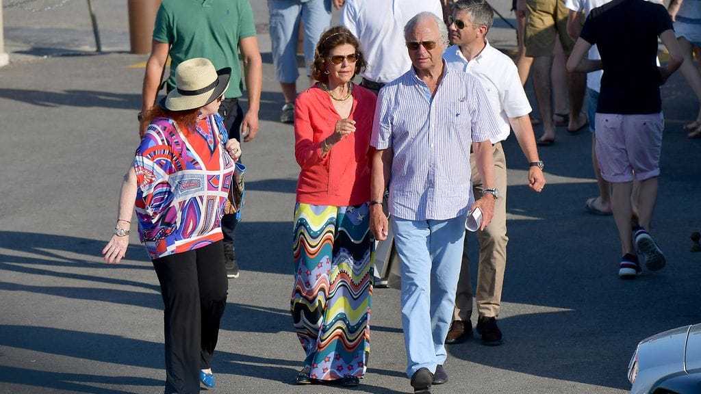 Kaarle Kustaa ja Silvia Saint-Tropezissa 30.6.2018 5