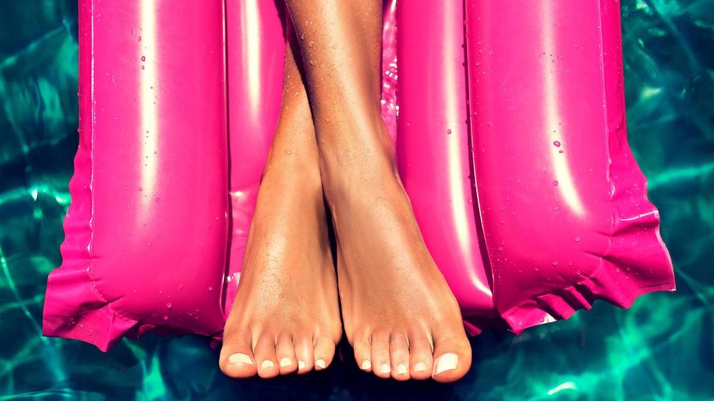 Tekorusketus ei suojaa uv-säteilyltä. Kuvituskuva.