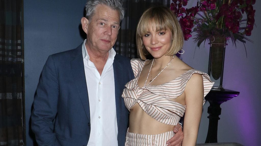 David Foster ja Katherine McPhee toukokuussa 2018.