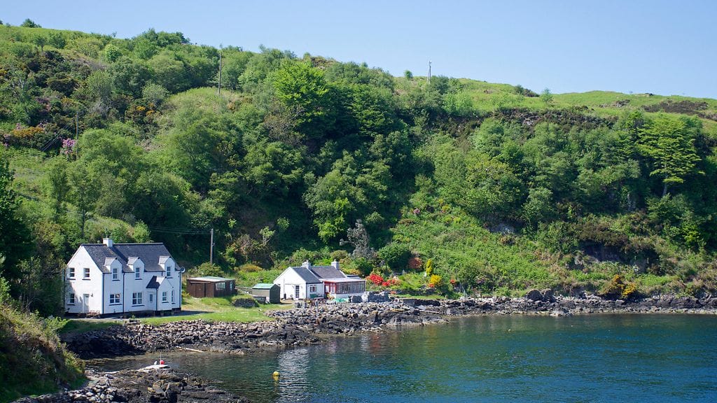 Karmea tapahtui Butan saarella Skotlannissa. Kuvituskuva.