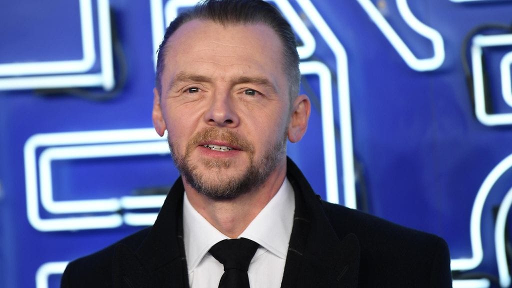 Simon Pegg pudotti roimasti painoaan.