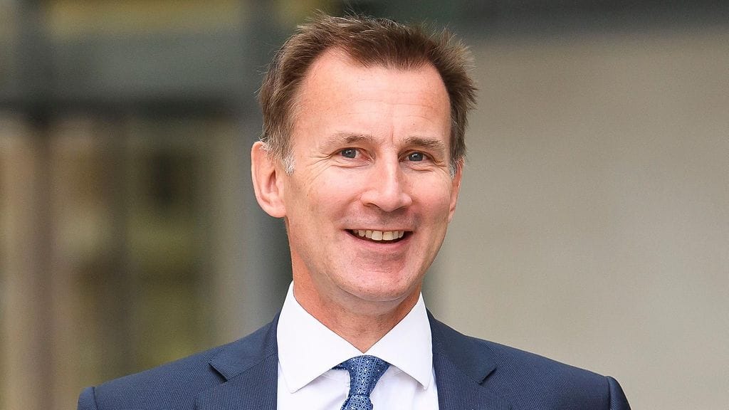 Jeremy Huntista tulee Britannian uusi ulkoministeri.