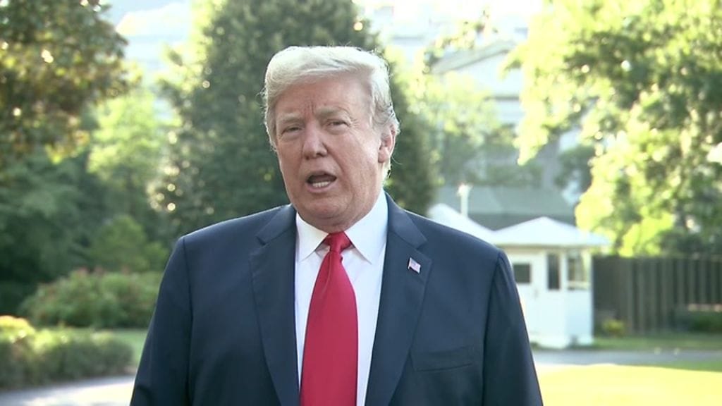 Presidentti Donald Trump.