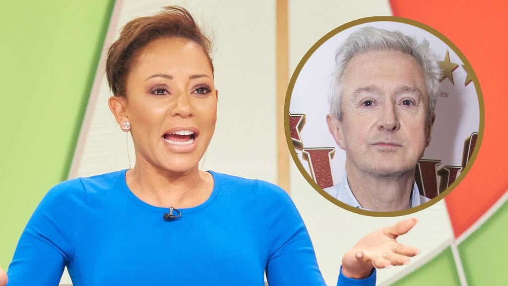 Mel B joutui Louis Walshin koskettelemaksi.