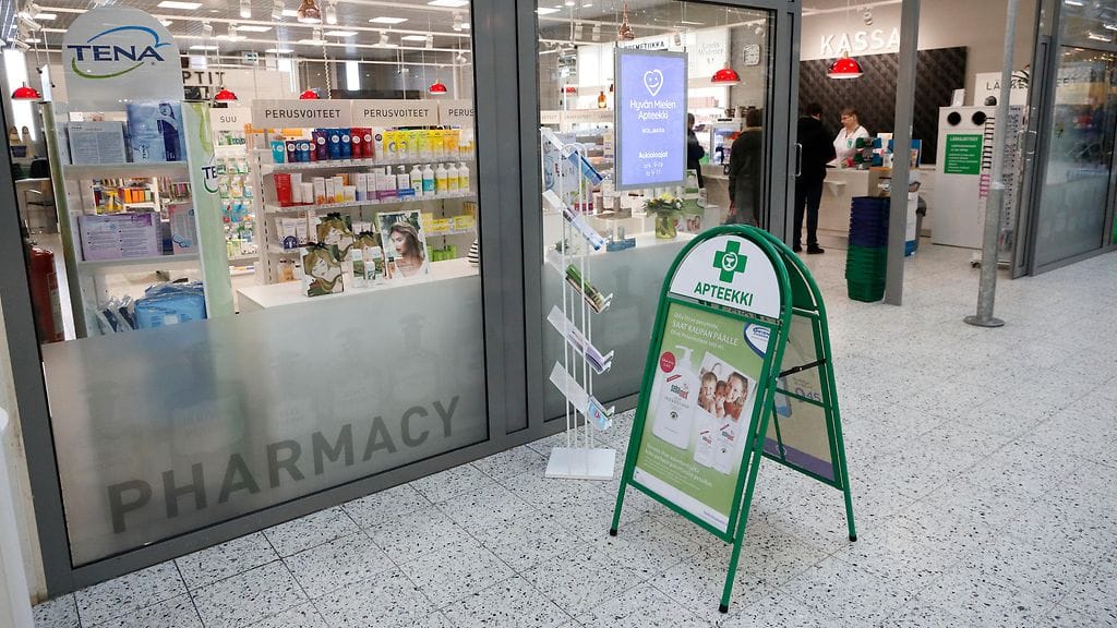 Kuvituskuva, kuvan apteekki ei liity tapaukseen.