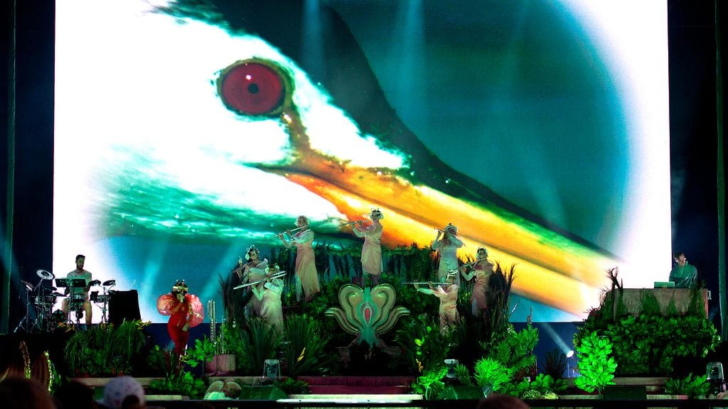 Björk Northside-festivaaleilla Aarhusissa 7.6.2018 4