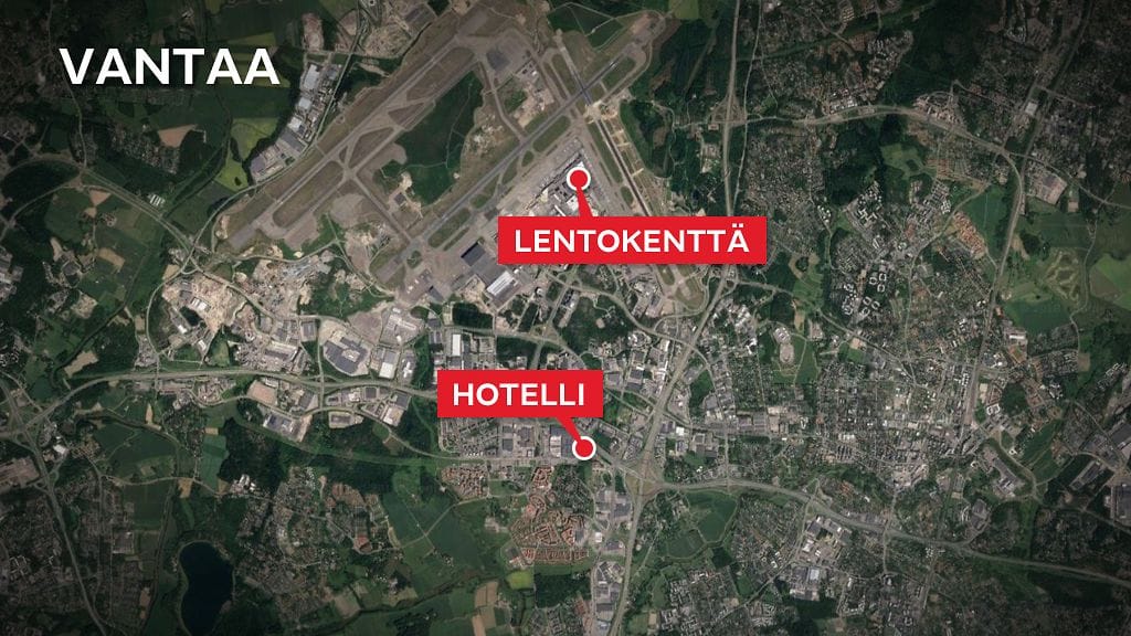 vantaa-flamingo-lentokentta-kartta