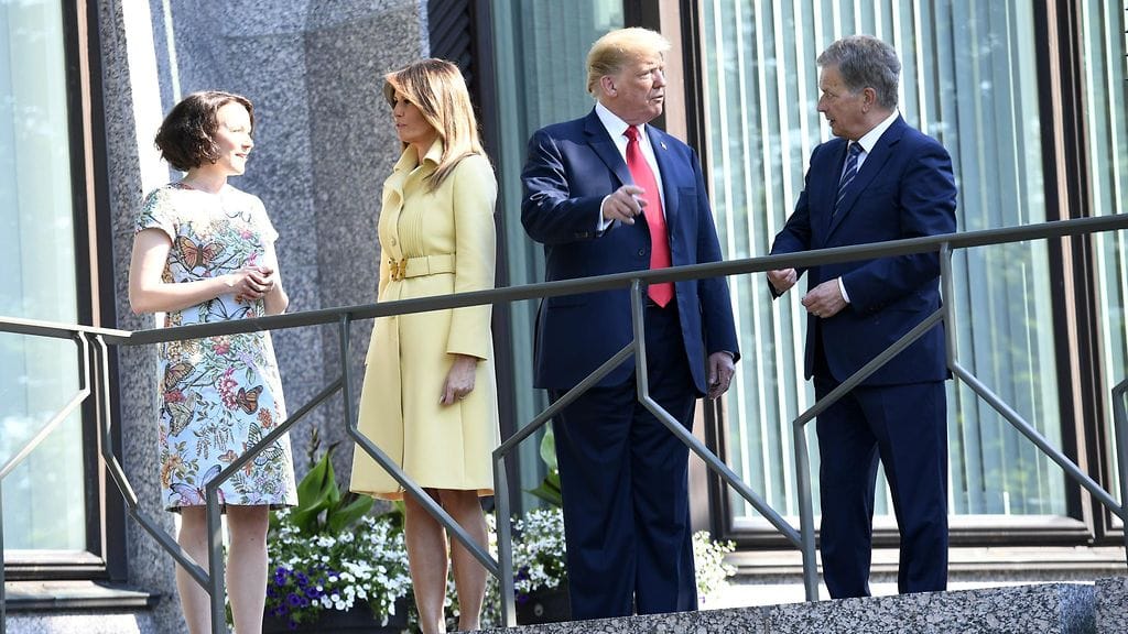 jenni haukio melania trump donald trump sauli niinistö