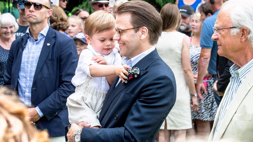 Victorian syntymäpäivä Sollidenissa 14.7.2018 Oscar, Daniel ja Kaarle Kustaa 2