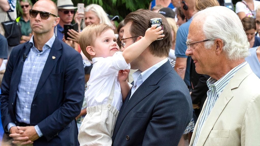 Victorian syntymäpäivä Sollidenissa 14.7.2018 Oscar, Daniel ja Kaarle Kustaa 3