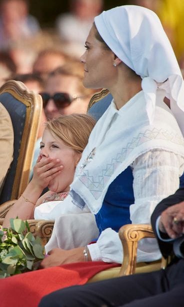 Victorian syntymäpäivä Sollidenissa 14.7.2018 Daniel, Estelle ja Victoria 2