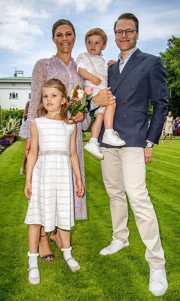 Victorian syntymäpäivä Sollidenissa 14.7.2018 Estelle, Victoria, Oscar ja Daniel