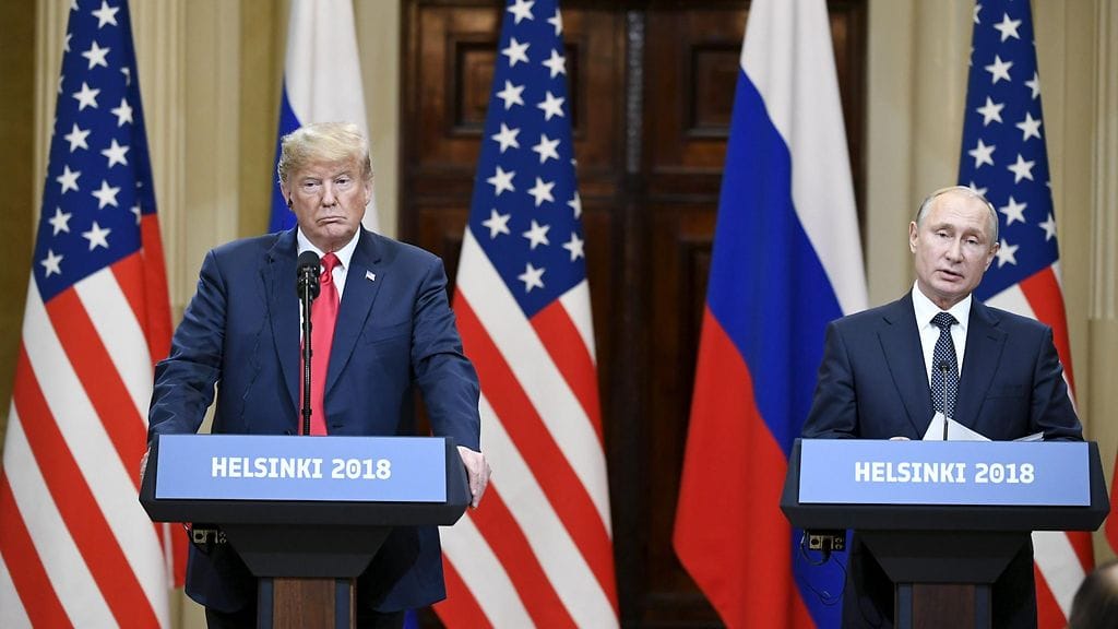 Yhdysvaltain presidentti Donald Trump ja Venäjän presidentti Vladimir Putin tapasivat viime kuussa Helsingissä.