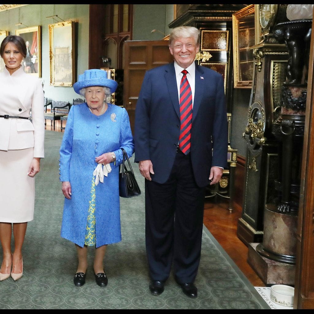 melania trump kuningatar elisabet donald trump