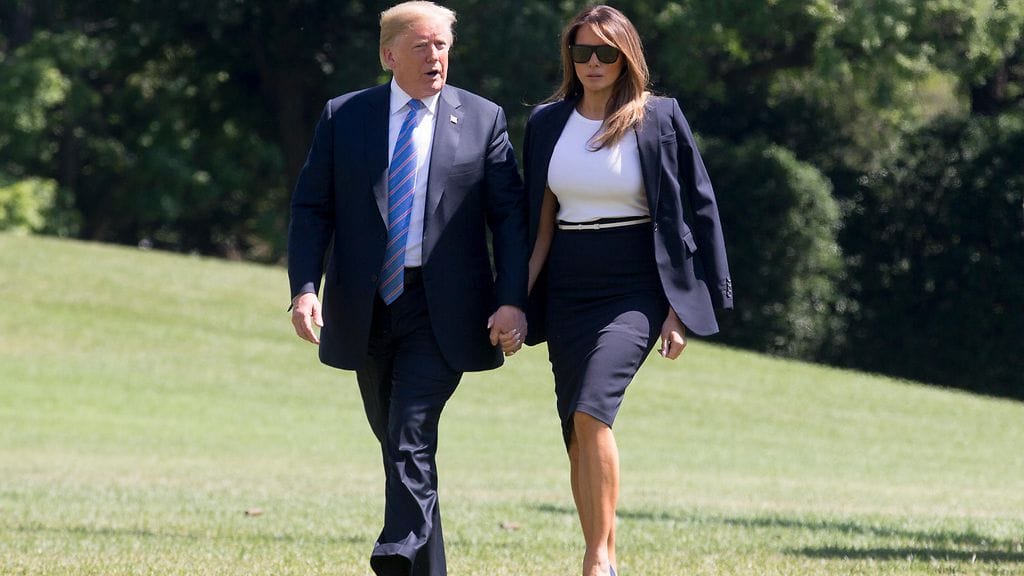 Donald Trump ja Melania Trump 18.7.2018 3