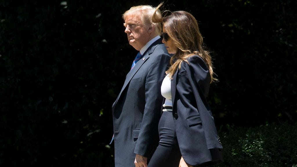 Donald Trump ja Melania Trump 18.7.2018 5