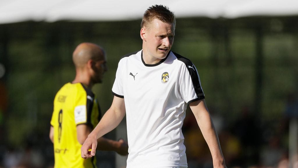 KuPS:n Rasmus Karjalainen iski joukkueen johtomaalin Kööpenhaminassa.