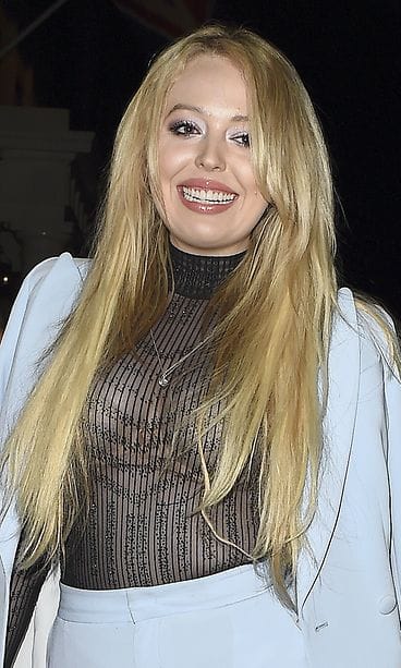 Tiffany Trump Lontoon yössä 19.7.2018 2