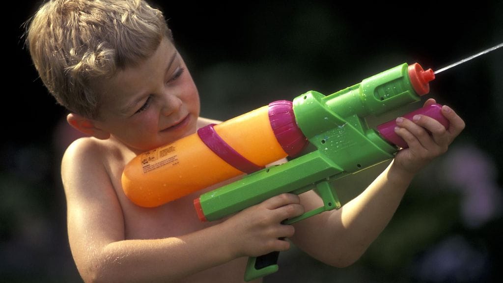 Jotkut tyytyvät pienempiin pyssyihin.