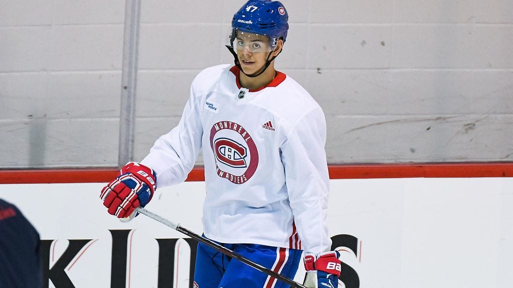 Jesperi Kotkaniemi osallistui jo NHL-seura Montreal Canadiensin nuorten pelaajien kehitysleirille.