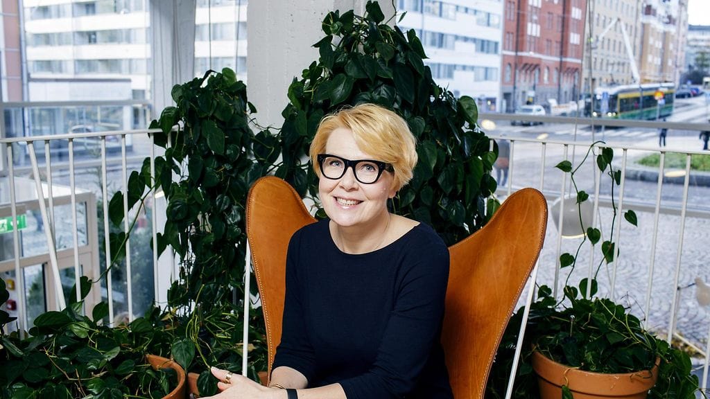 Valtioneuvoston handout-kuva valtioneuvoston viestintäjohtajaksi nimitetystä Päivi Anttikoskesta, kuvattu Helsingissä 19. joulukuuta 2017.