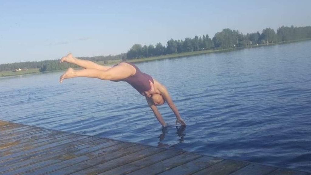 Mira-Maria Mäkinen pelasti hukkuvan miehen