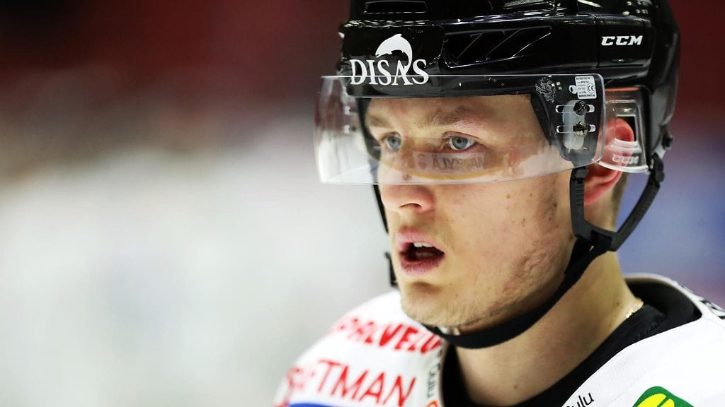 Kristian Vesalainen voitti keväällä Suomen mestaruuden Kärppien riveissä.