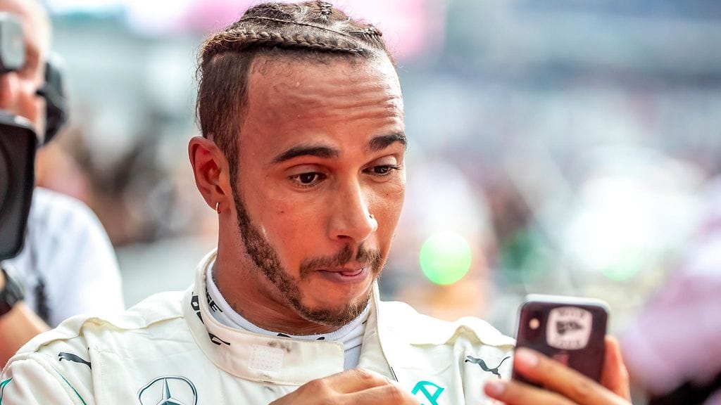Lewis Hamilton.