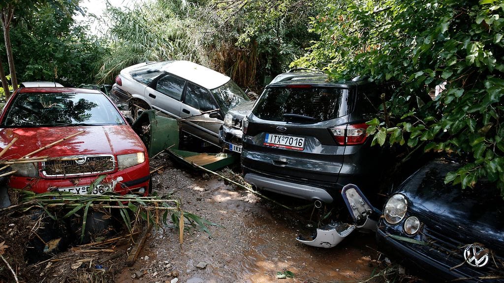 Kreikka tulva ateena