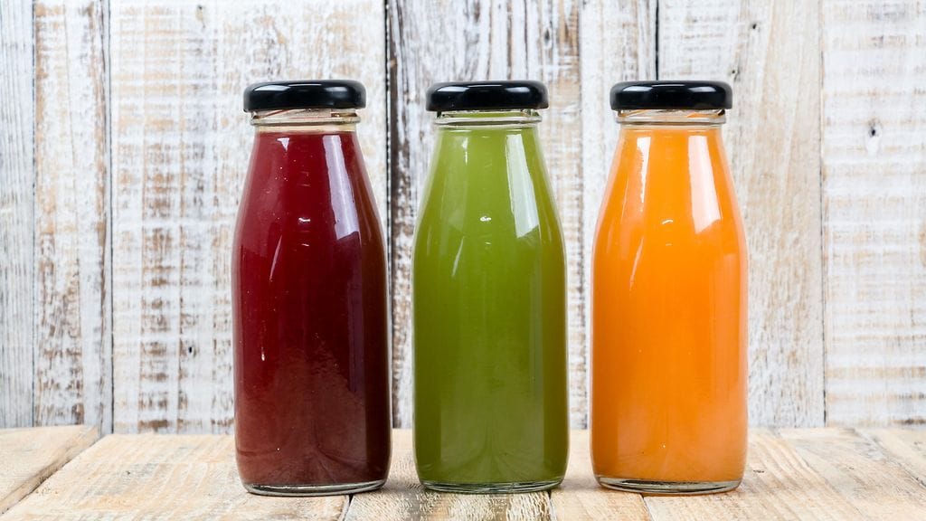 mehu vihannesmehu pullot