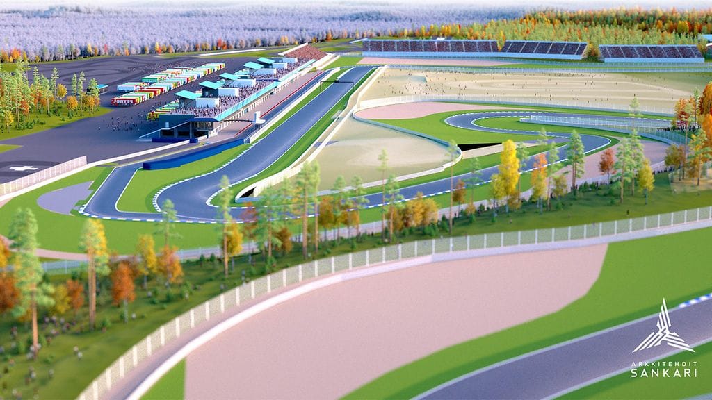 Arkkitehdit Sankari Oy:n havainnekuva KymiRingistä.