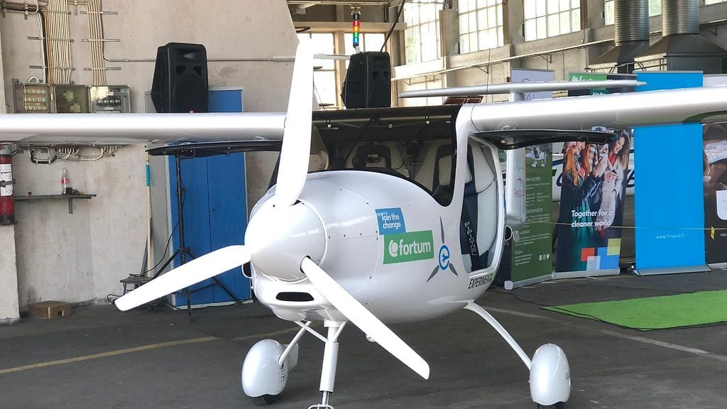 sähkömoottorilentokone, Suomi, sähkölentokone