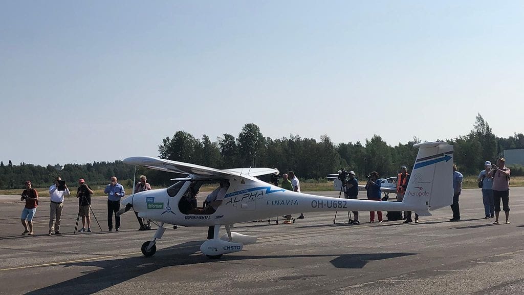 sähkömoottorilentokone, Suomi, Helsinki