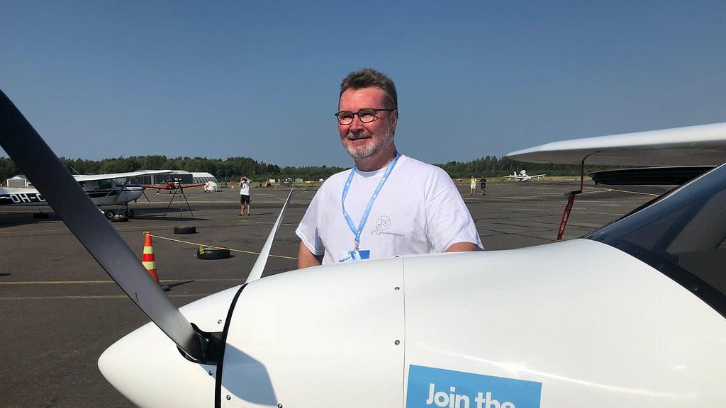 sähkömoottorilentokone, Suomi, Jussi Frisk