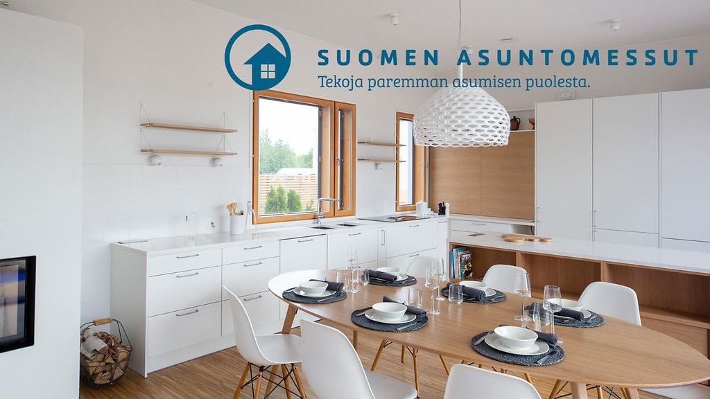 Talo Lintulan keittiö on Työtehoseuran mukaan yksi messujen parhaimmista.