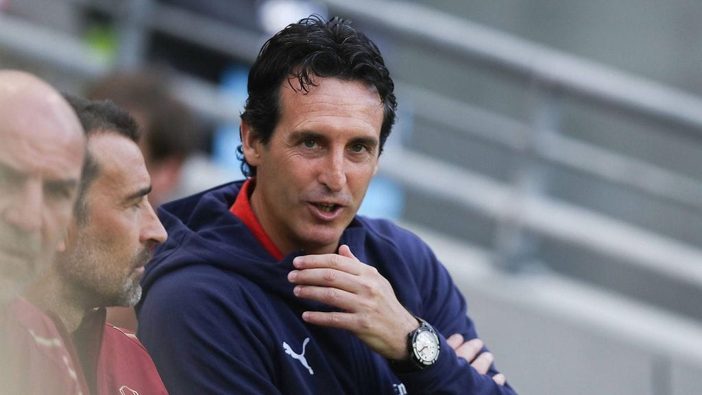 Unai Emery luotsaa Arsenalia.