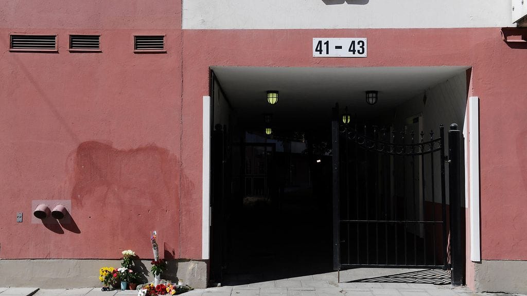 Eric Torell, ovi, rappu, tukholma, ampuminen