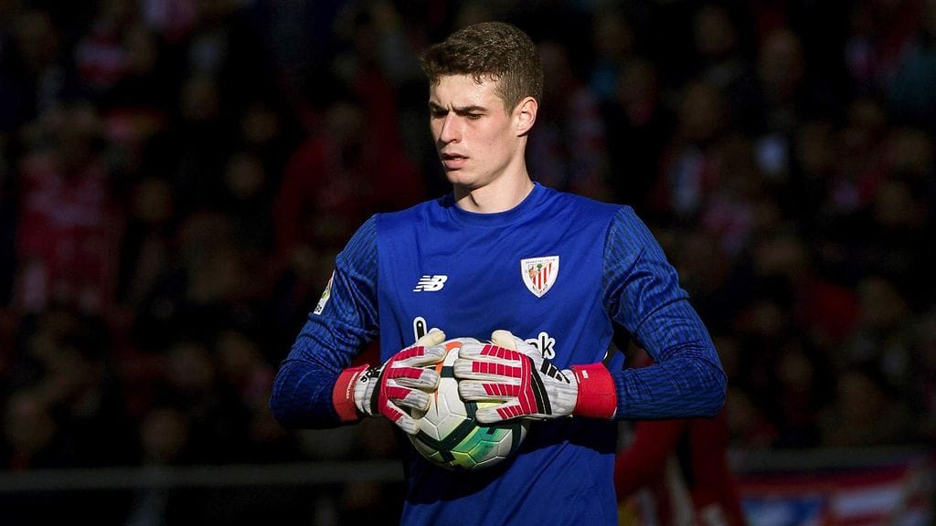 Kepa Arrizabalaga on Chelsean tähtäimessä.