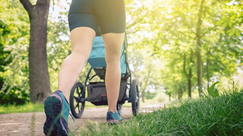 lenkki, nainen, rattaat