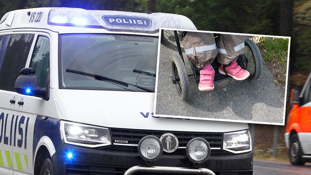Kuvituskuva. Pohjois-Pohjanmaalla Haukiputaalla rattijuoppo on ajanut lapsen ja lastenrattaissa olleiden toisen lapsen päälle, kertoo Oulun poliisi.
