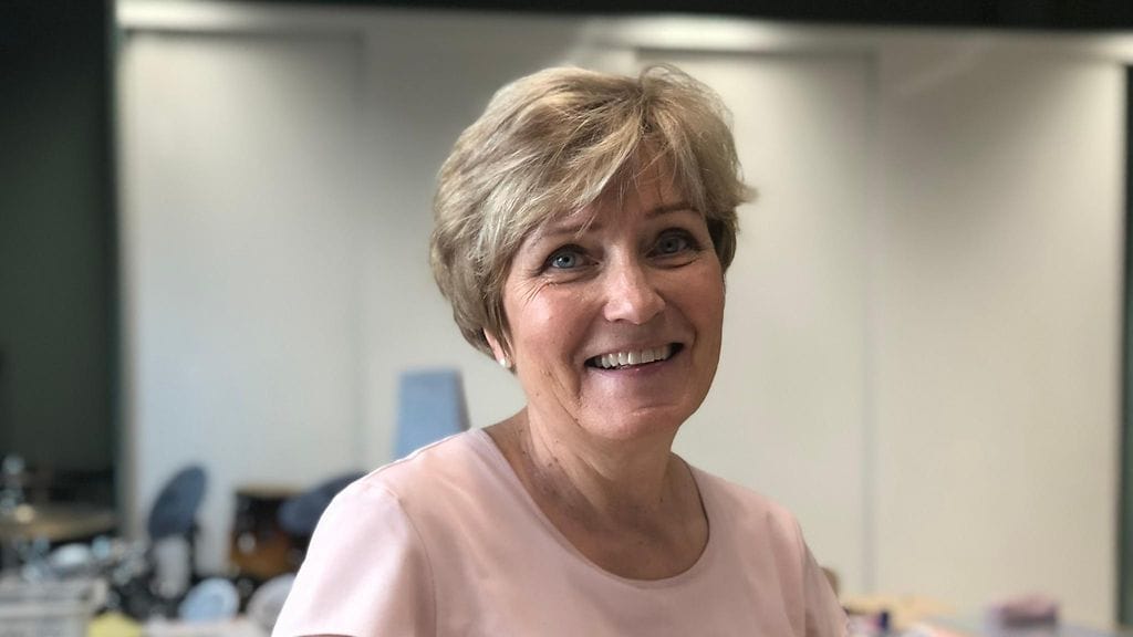 Aurinkolahden peruskoulun rehtori Leena Sipponen