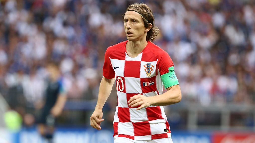 Luka Modric johdatti Kroatian MM-hopeaan.